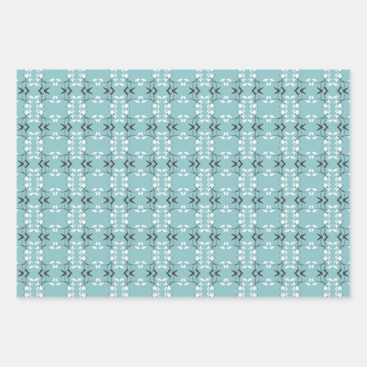 Wrapping Paper Flat Sheet Set of 3 (Voorkant)