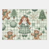 Wrapping Paper Flat Sheet Set of 3 (Voorkant 3)