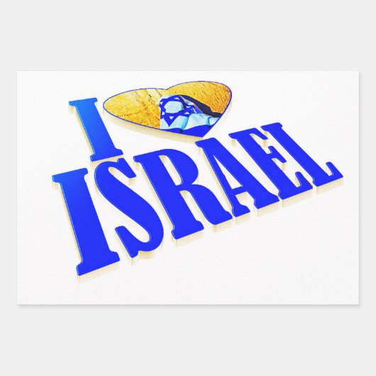 Wrapping Paper Flat Sheet Set of 3 (Voorkant 3)