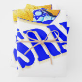 Wrapping Paper Flat Sheet Set of 3 (In situ)