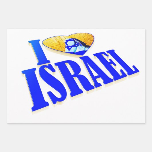 Wrapping Paper Flat Sheet Set of 3 (Voorkant)