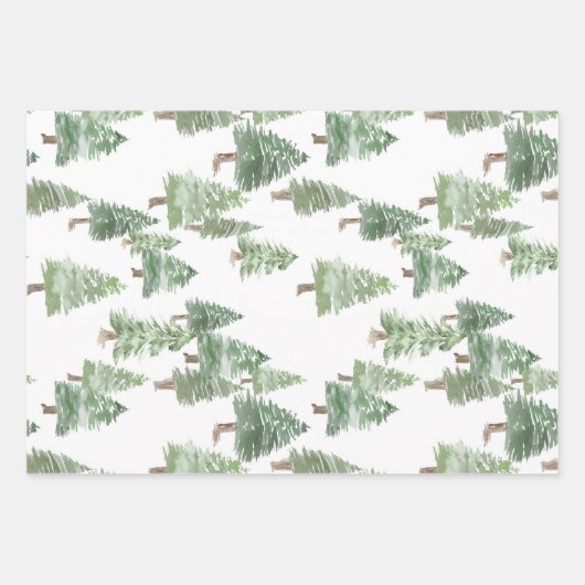 Wrapping Paper Flat Sheet Set of 3 (Voorkant)