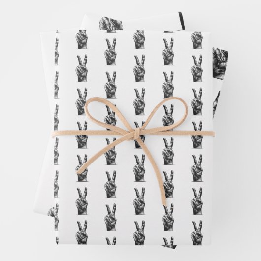 Wrapping Paper Flat Sheet Set of 3 (In situ)