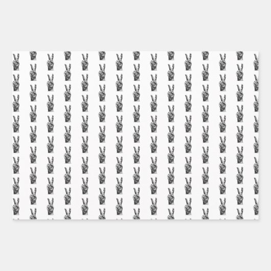 Wrapping Paper Flat Sheet Set of 3 (Voorkant)