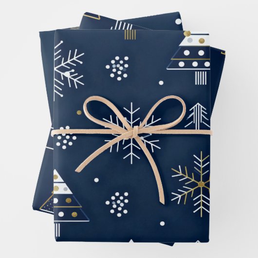 Wrapping Paper Flat Sheet Set of 3 (In situ)