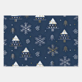 Wrapping Paper Flat Sheet Set of 3 (Voorkant)