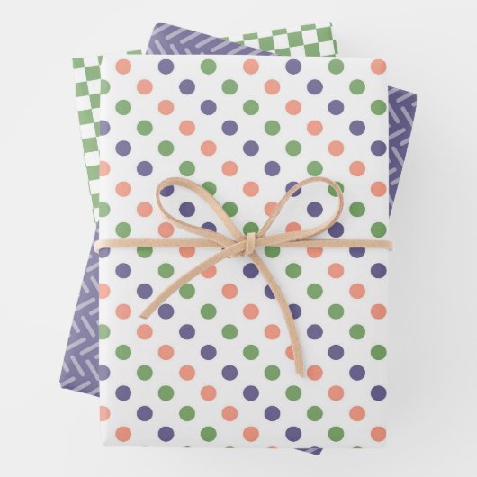 Wrapping Paper Flat Sheet Set of 3 (In situ)