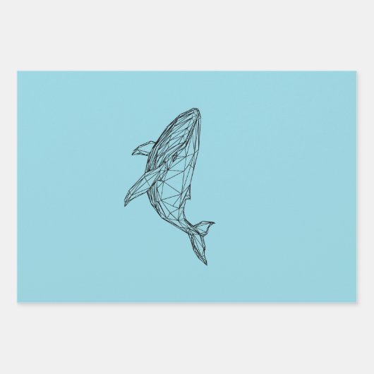 Wrapping Paper Flat Sheet Set of 3 (Voorkant)