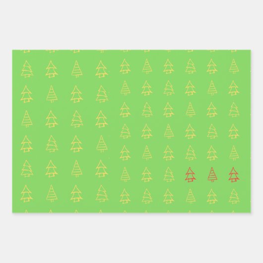 Wrapping Paper Flat Sheet Set of 3 (Voorkant 2)