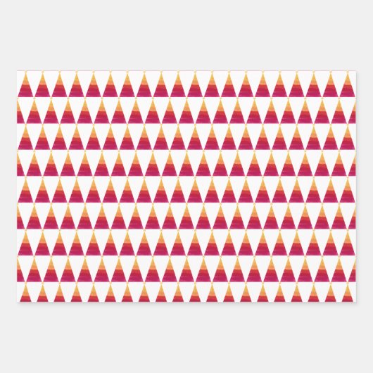 Wrapping Paper Flat Sheet Set of 3 (Voorkant 3)