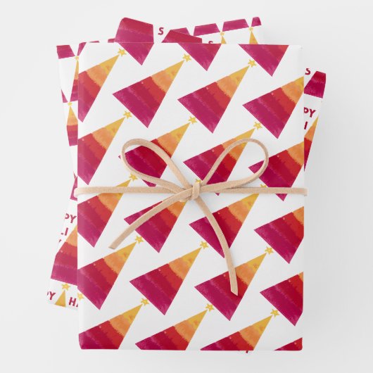 Wrapping Paper Flat Sheet Set of 3 (In situ)