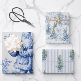 Wrapping Paper Flat Sheet Set of 3