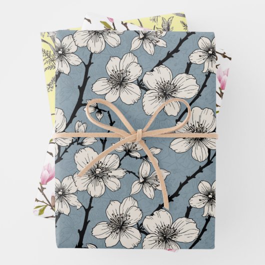 Wrapping Paper Flat Sheet Set of 3 (In situ)