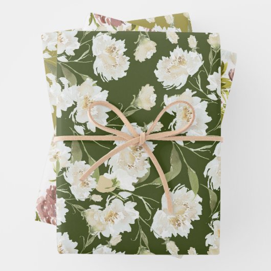 Wrapping Paper Flat Sheet Set of 3 (In situ)