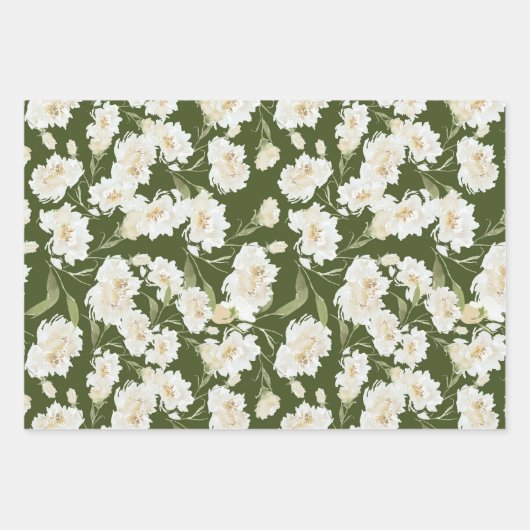 Wrapping Paper Flat Sheet Set of 3 (Voorkant)