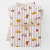 Wrapping Paper Flat Sheet Set of 3 (In situ)