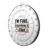 Wrapping Paper Flat Sheet Set of 3 Dartbord (Voorkant Rechts)