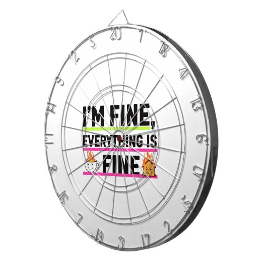 Wrapping Paper Flat Sheet Set of 3 Dartbord (Voorkant Rechts)