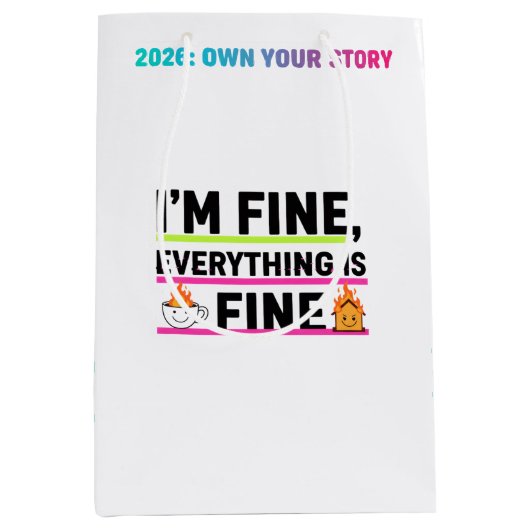 Wrapping Paper Flat Sheet Set of 3 Medium Cadeauzakje (Voorkant)