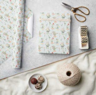 Wrapping Paper - Floral Pattern Cadeaupapier