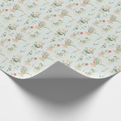 Wrapping Paper - Floral Pattern Cadeaupapier (Hoek)