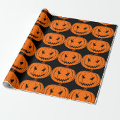 Wrapping paper for Halloween Cadeaupapier (Uitgerold)