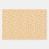 Wrapping paper for Halloween with pattern of ghost (Voorkant 2)