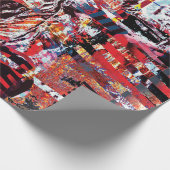 Wrapping Paper – Fragmented Pulse Cadeaupapier (Hoek)