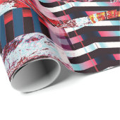 Wrapping Paper – Fragmented Pulse Cadeaupapier (Rol Hoek)