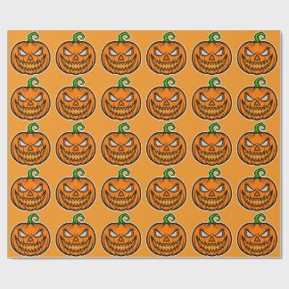  Wrapping Paper Halloween party  Cadeaupapier