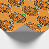  Wrapping Paper Halloween party  Cadeaupapier (Hoek)