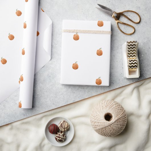 Wrapping Paper - Halloween Pumpkin Pattern Cadeaupapier (Crafts)