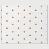 Wrapping Paper - Halloween Pumpkin Pattern Cadeaupapier (Vlak)