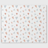Wrapping Paper - Hearts Pattern Cadeaupapier (Vlak)
