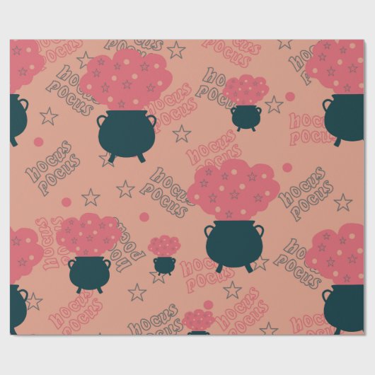 Wrapping paper Hocus pocus  Cadeaupapier (Vlak)