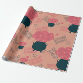 Wrapping paper Hocus pocus  Cadeaupapier (Uitgerold)