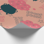Wrapping paper Hocus pocus  Cadeaupapier (Hoek)