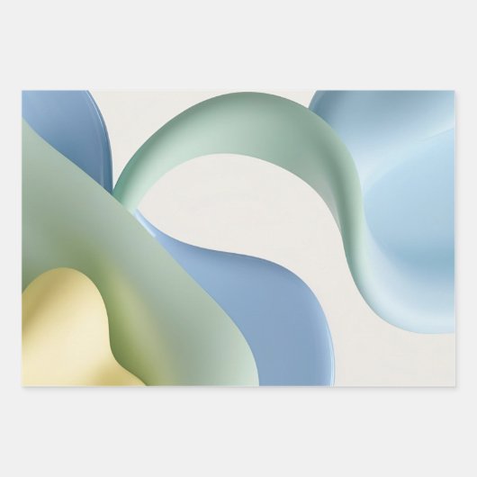 Wrapping paper in stylish abstract graphic (Voorkant)