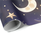 Wrapping Paper – Luxury Royal Amethyst Celestial Cadeaupapier (Rol Hoek)