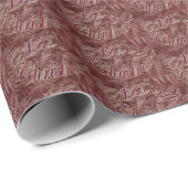 Wrapping Paper Merry Christmas Red Cadeaupapier (Rol Hoek)