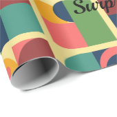 Wrapping Paper - Modern Abstract Geometric Pattern Cadeaupapier (Rol Hoek)