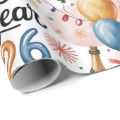 Wrapping Paper-New Year 2026 Cadeaupapier (Rol Hoek)