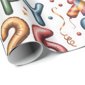 Wrapping Paper-New Year 2026 Cadeaupapier (Rol Hoek)