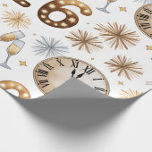 Wrapping Paper-New Year 2026 Wrapping Paper Cadeaupapier (Hoek)