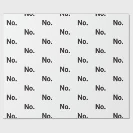 Wrapping Paper: No. Cadeaupapier