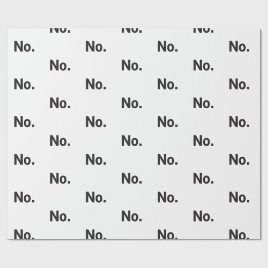 Wrapping Paper: No. Cadeaupapier (Vlak)