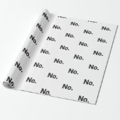 Wrapping Paper: No. Cadeaupapier (Uitgerold)