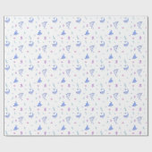 Wrapping Paper - Ocean Life Narwhal Cadeaupapier (Vlak)
