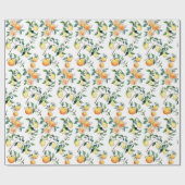 Wrapping Paper - Oranges and Lemons Cadeaupapier (Vlak)