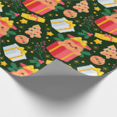 Wrapping Paper PAPEL DE REGALO NAVIDEÑO Cadeaupapier (Hoek)